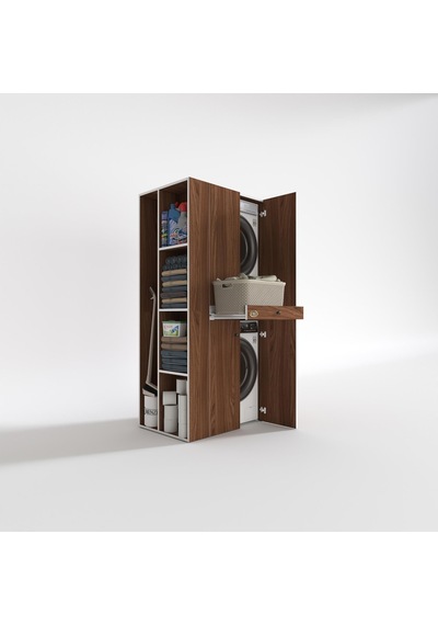 Kenzlife Çamaşır-Kurutma Makinesi Dolabı Ahi Evran Sol Cvz 187 090 60 Çekmeceli Banyo Çok Renkli Kenzlife Çamaşır-Kurutma Makinesi Dolabı Ahi Evran Sol Cvz 187 090 60 Çekmeceli Banyo Çok Renkli