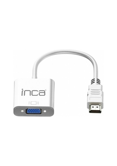 Inca Ihtv-7tb Hdmı To Vga + Aux Çevirici Beyaz