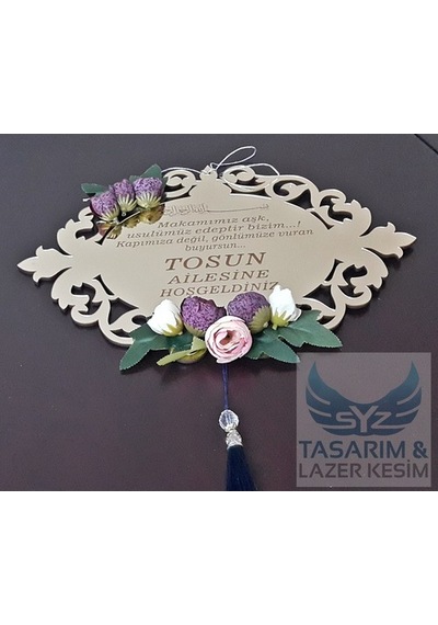 Pleksi Kapı Süsü