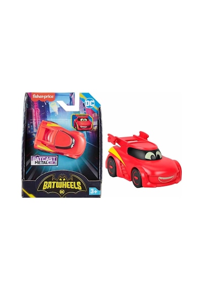 Hml12 Fisher-price Batwheels Bam Batmobile