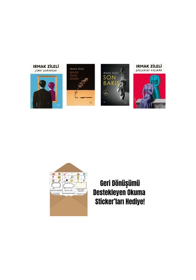 Irmak Zileli 4 Kitap Set + Okuma Sticker'ları