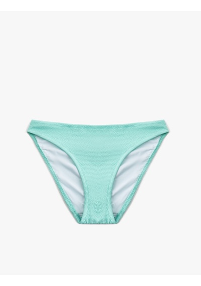Koton Astarlı Standart Bel Slip Bikini Altı Yeşil 5sak00047mm Yeşil