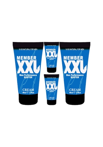 Member Xxlcream 50 Ml 4 Adet Erkeklere Özel Boy Çap Şekillendirici & Katılaştırıcı Krem