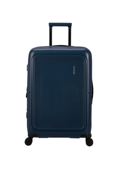 American Tourister Lacivert Unisex Çekçekli Sert Valiz Dashpop-spınner 67/24 Exp Tsa