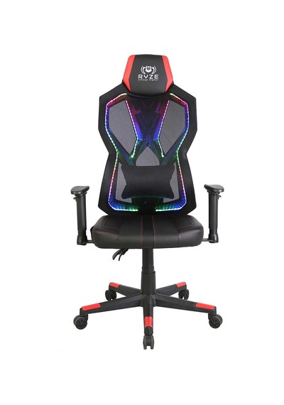 Ryze Breeze Oyuncu Koltuğu - Rgb Siyah/kırmızı 74x124-134x50 Cm