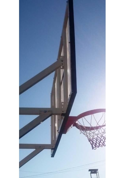 Adelinspor Basketbol Panya Seti 105 x 180 10 MM Akrilik Cam Sabit