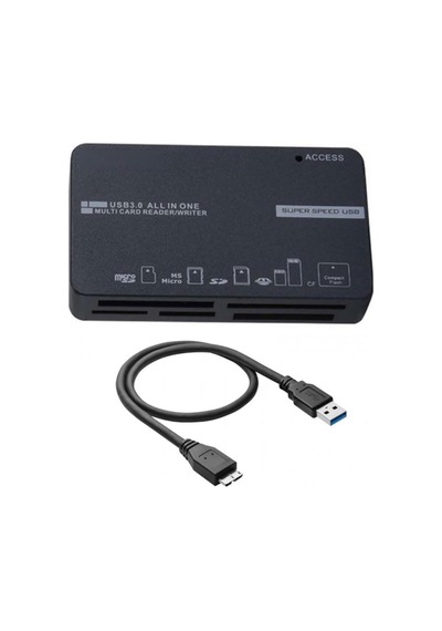 Tr Usb 3.0 Hepsi Bir Arada Kart Okuyucu - Micro Sd, Sd, Cf, Ms Çoklu Hafıza Kartı Okuyucu-al5824