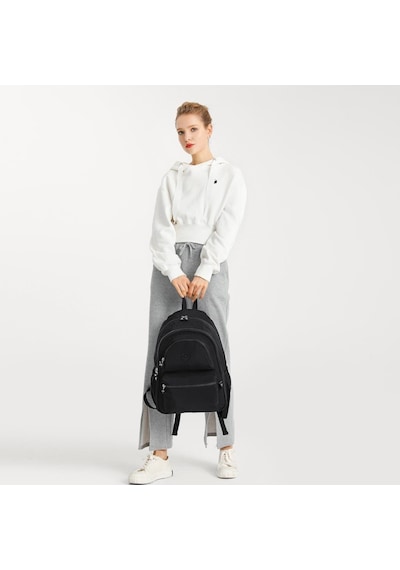 Büyük Boy Sırt Çantası Smart Bags Krinkıl Kumaş 1050 Siyah