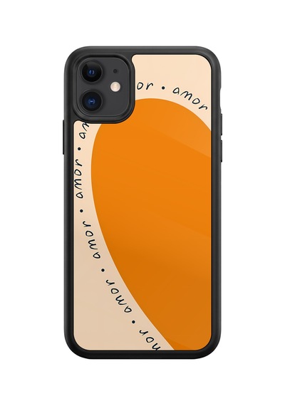 İphone 11 Uyumlu Amor Desenli Kamera Korumalı Darbelere Dayanıklı Kılıf 884-amor-iphone11