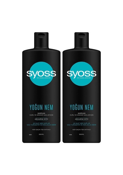 Syoss Yoğun Nem Şampuanı 2 x 500 ML