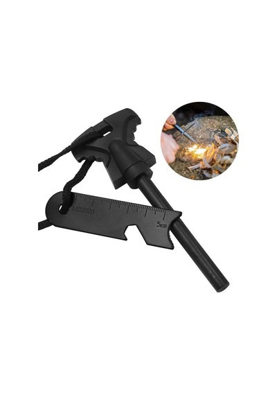 Valkyrie 8mm 8.5cm Magnezyum Ateş Başlatıcı Bar -%100 Katkısız Alüminyum İçermez Fire Starter Çok Renkli
