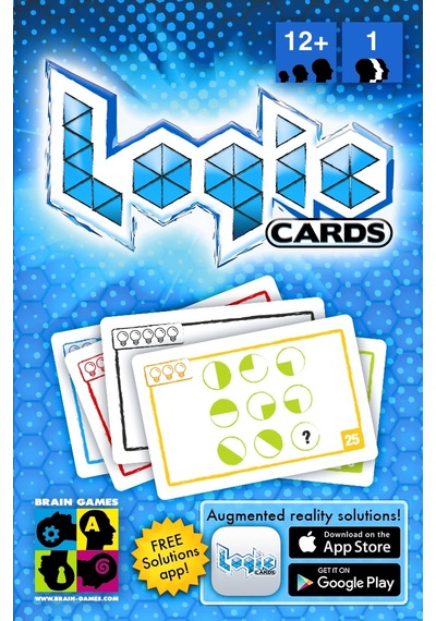 Brain Games Mantık Kartları Mavi (Logic Cards Blue)