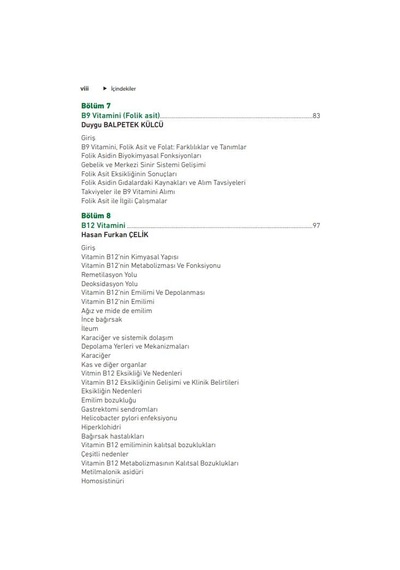 Güncel Gelişmeler Işığında Vitaminler
