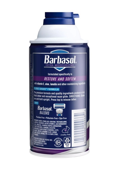 Barbasol Extra Moisturizing Vitamin E Nemlendirici Tıraş Kremi 283gr