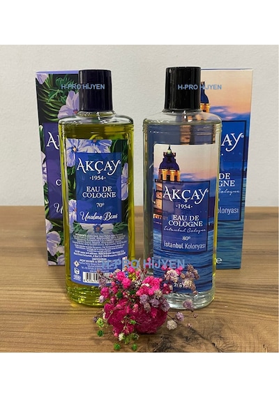 İstanbul Un Hikayesi, Unutma Beni Nin Kokusuyla Birleşti, Akçay Kolonya 250 Ml 2 Adet, H-pro Hijyen