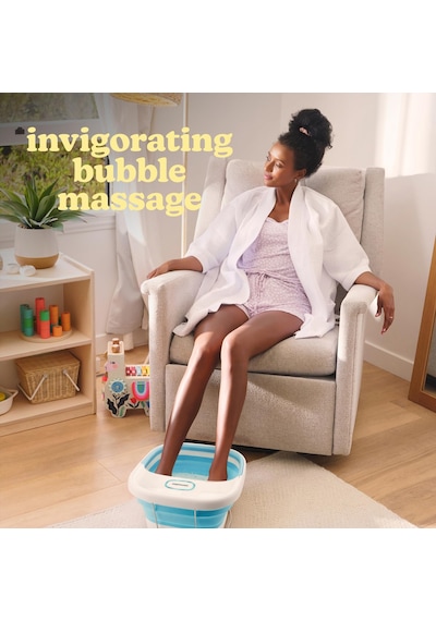 Homedics Kabarcıklar Ve Isı İle Katlanabilir Ayak Masajı Spa'sı