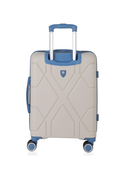 Mçs Group V375 Piramit Y.üretim Pp Valiz Kemik/sky Blue