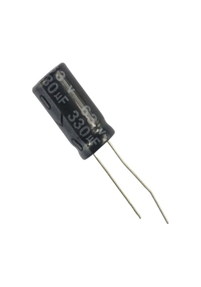 330uf 63v Elektrolitik Kondansatör 10x20 5mm 105c