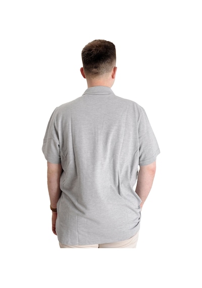 Mode Xl Büyük Beden Erkek T-Shirt Polo Fragmented 23325 Grimelanj 001