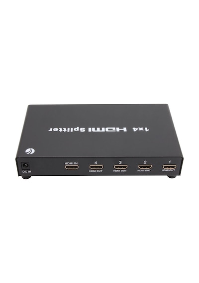 Vcom Dd414a 1-4 Port 1.4v 1080p Metal Hdmi Splitter Beyaz - Siyah
