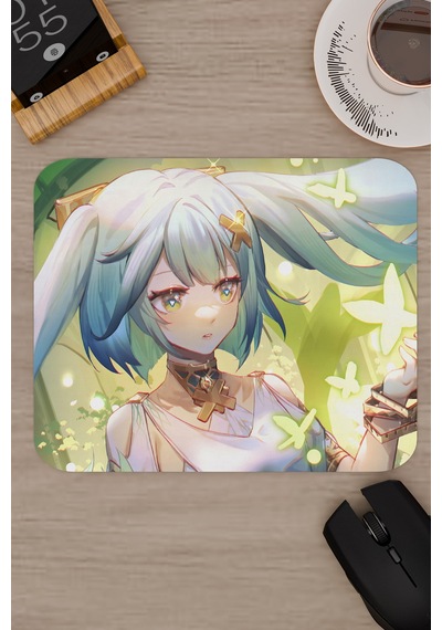 Faruzan Genshin Impact Anime Gacha V2 - 22x18 Gaming Mouse Pad Fare Altlığı