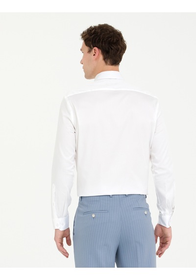 Pierre Cardin Erkek Beyaz Gömlek Basic 50268202-vr013 Beyaz
