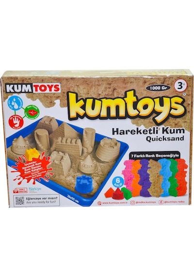 Mey İthalat 5329 Hareketli Kum Seti 1000 Gr / +3 Yaş