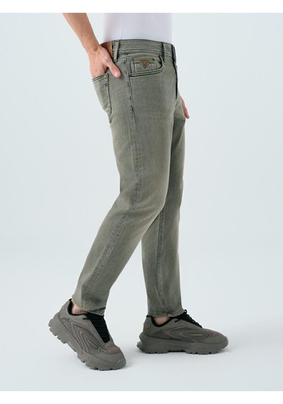 Rıcardo Prıve Lıght Green Wash Erkek Jean Pantolon Lf2036187 Gri