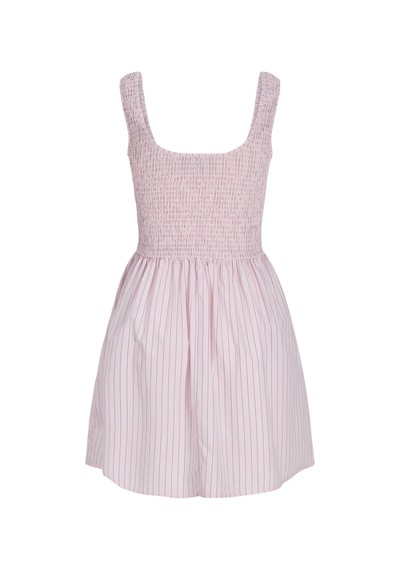 Jack & Jones Kadin Stretch Fit Mini Elbise - Caro - 12301544 Pink Lady