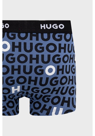 Hugo Erkek Boxer 50532550 976 Mavi-siyah Mavi-siyah