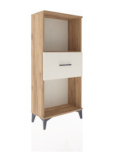 Arges Dolap Tek Raflı Tek Çekmeceli 60x30x134 Çam-aytaşı Çam