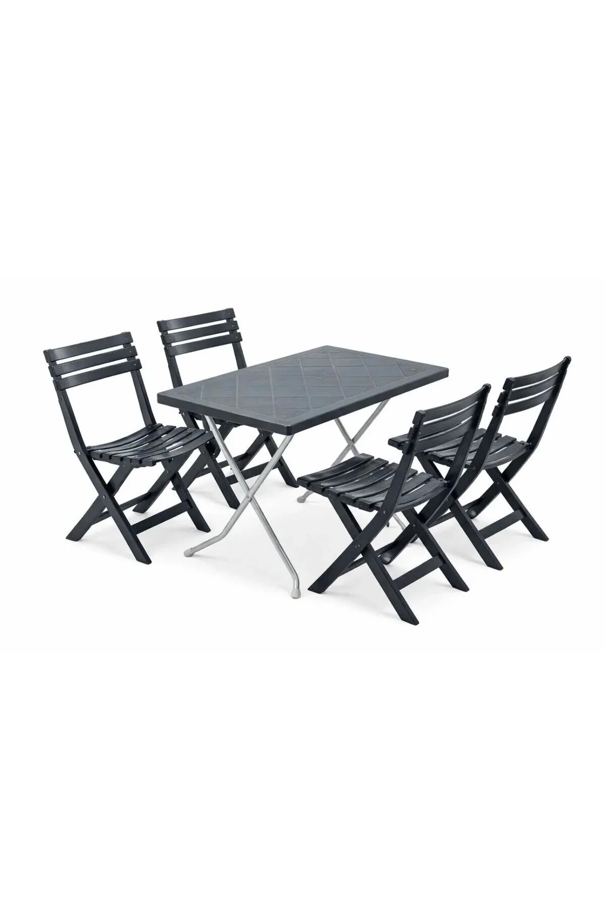 Katlanır Piknik -bahçe & Balkon Seti 60x90 Masa + 4 Katlanır Sandalye Piknik Masa Sandalye Gri - Mavi Katlanır Piknik -bahçe & Balkon Seti 60x90 Masa + 4 Katlanır Sandalye Piknik Masa Sandalye Gri - Mavi