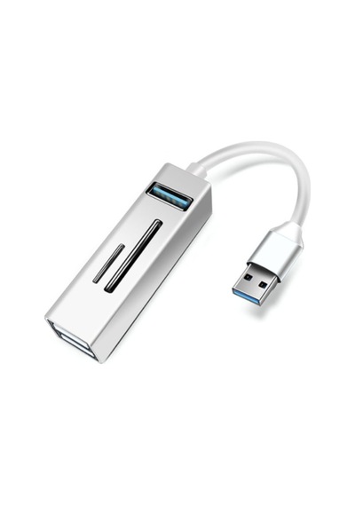 Büro Ev Ofis Cihazları İçin Usbc Card Reader Hub