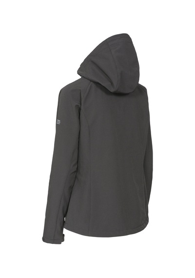 Trespass Bela Iı Kadın Outdoor Softshell Ceket Siyah