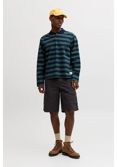 Jack & Jones Jpstcole Matty Erkek Kargo Şort Siyah