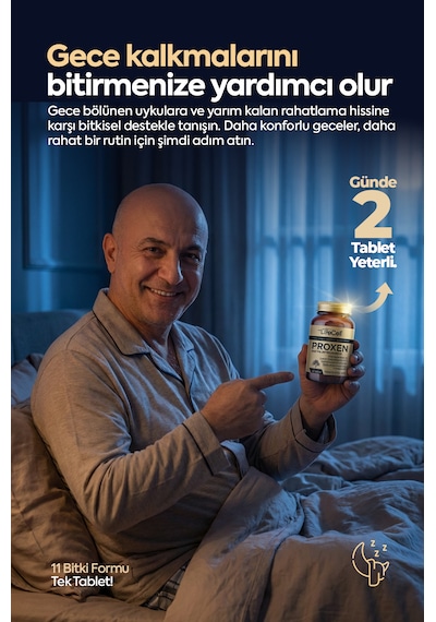 Proxen Saw Palmetto Complex Cüce Palmiye, Bal Kabağı Ve Beta Glukan İçeren Takviye Edici Gıda