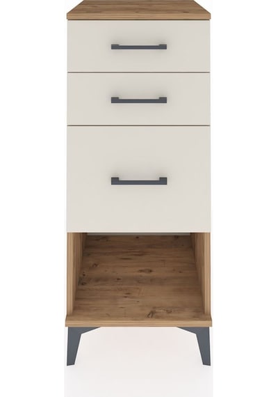 Hyperion Komodin 3 Çekmeceli 44x44x106 Çam-aytaşı Atlas Çam