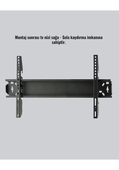32-65 Tv Duvar Askı Braketi 75 Kg Kapasiteli Anti Statik Boya