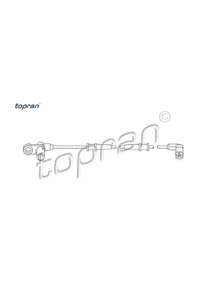 Abs Sensoru On S-class W220 C215 Topran A2205400117