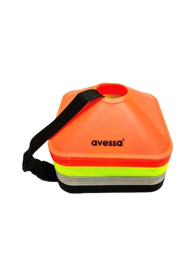 Avessa Cnk-400 Dikdörtgen Dizayn Antrenman Çanağı 40lı Çok Renkli