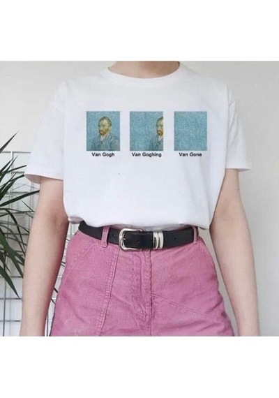 Kalic Studio Van Gone - T-shirt Beyaz