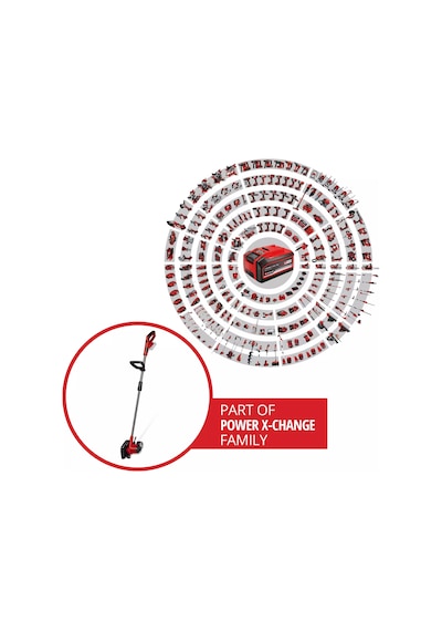 Einhell GE-LE 18/190 Li - Solo Akülü Kenar Kesme (Akü ve Şarj Hariç) - 3424300