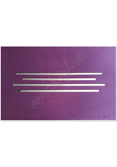 Woc Chrome Ford Focus Hb Krom Cam Çıtası 2005-2011 4 Parça Paslan