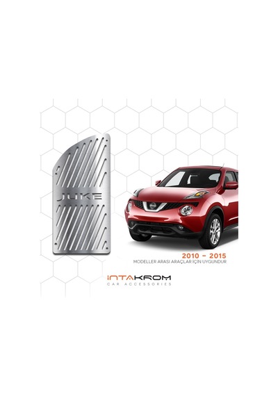 intakrom Nissan Juke Krom Ayak Dinlendirme Pedalı - 2010 - 2015 intakrom Nissan Juke Krom Ayak Dinlendirme Pedalı - 2010 - 2015