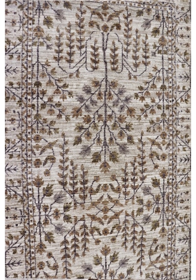 Eva Vintage Modern Halı Vizon Ve Kahverengi Kare/dikdörtgen Salon Halısı Renkli