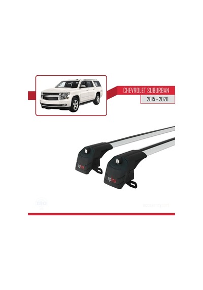 Chevrolet Suburban 2015-2020 Arası İle Uyumlu Ace-2 Ara Atkı Tavan Barı Gri
