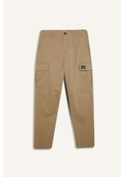 DeFacto Relax Fit Rahat Kesim Yazlık Pantolon -  Kargo Cepli Düz Paça D5967AX25SPBG220