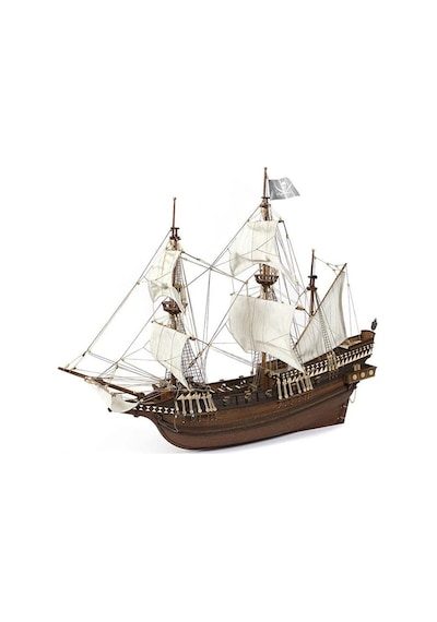 1/100 Buccaneer Yelkenli Tekne Ahşap Maketi, Occre 12002