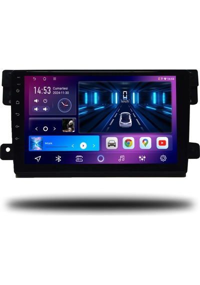 Caros Suzuki Vitara Android Carplay Multimedya 2007-2011 4gb Ram 2gb Ram 32gb Hafıza 9"