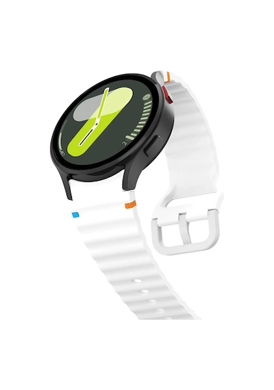 Huawei İle Uyumlu Watch 3 Gt Gt2 Gt2e Gt3 Gt4 Gt 5 Pro Se Elite 46mm Uyumlu 22mm Spor Silikon Kordon Beyaz Çok Renkli